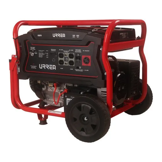 Generador De Luz A Gasolina 25l 7000 W 120/ 240 V Urrea