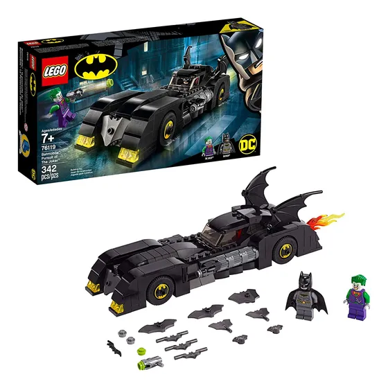 Batmóvil Lego Dc Batman Pursuit The Joker 76119 Building