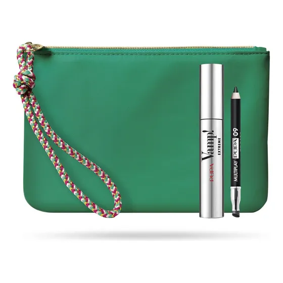 Kit Pupa Vamp Mascara Extreme + Delineador + Neceser