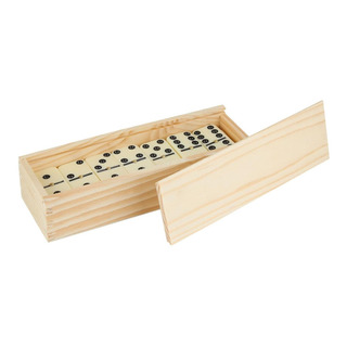 Juego Domino Con Estuche De Madera Juego Domino Con Estuche De Madera