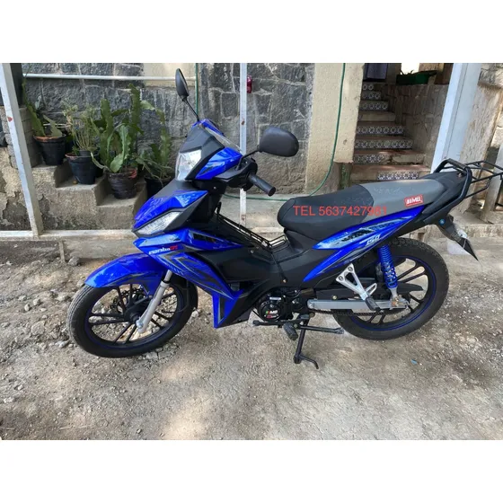 Moto Nueva Color Azul, Lista Para Emplacar