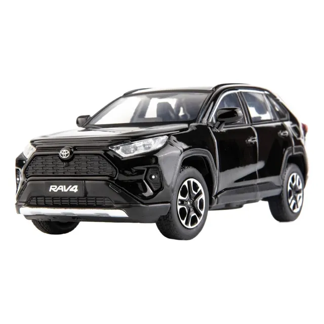 Toyota Rav4 Miniatura Metal Coche Con Luces Y Sonido 1/32