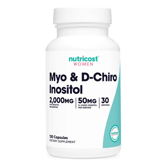 Suplemento Nutricost Myo Inositol Y D-chiro Inositol 2000 Mg