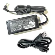 Cargador Hp 65w 19.5v 3.33a Punta Azul 4.5x3.0mm Bivolt color negro
