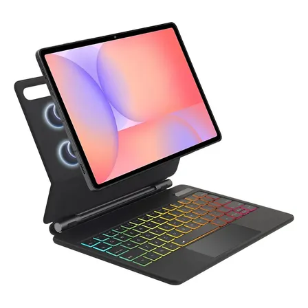 Teclado Mágico Tassos Samsung Para S7/s8/s9 Fe/s9/s10fe 10.9 Preto