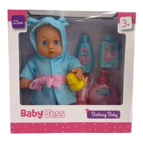 Bebote Baby Jess De 23 cm Y Set De Baño