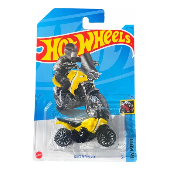 Ducati Desertx Hotwheels Moto Coleccionable