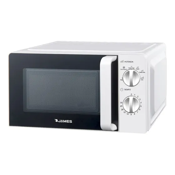 Microondas James J-18 GR Blanco 20L 220V