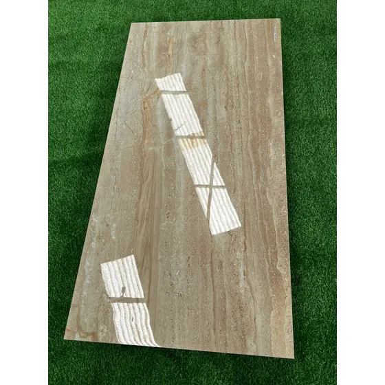 Porcelanato Mármol Beige Brillante 1,20x60