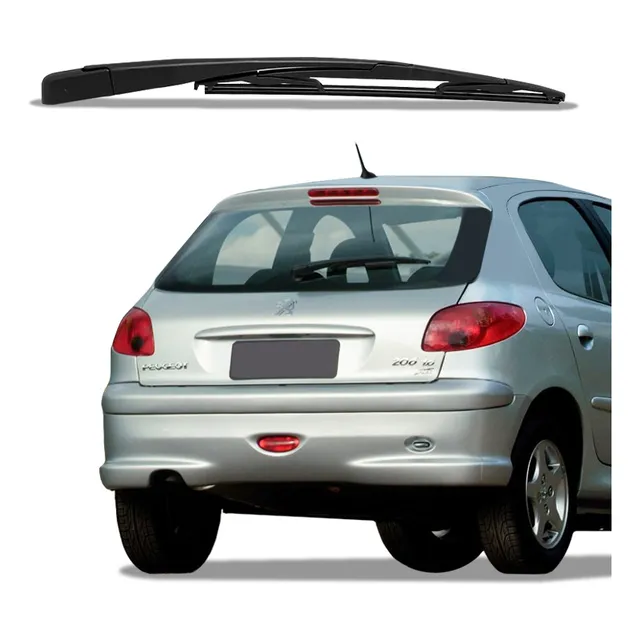 Braço Com Palheta Peugeot 206 207 Limpador Traseiro Haste