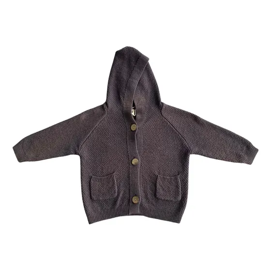 Saco De Lana Para Niño Con Botones