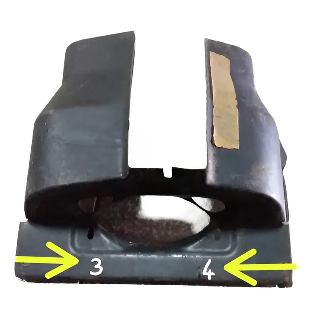Lata Numero 3 Y 4 De Motor Vw Escarabajo Brasilia Kombi