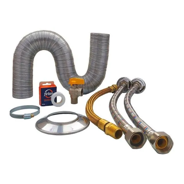 Kit Instalação Aquecedor Compatível Komeco Ko 21d Home