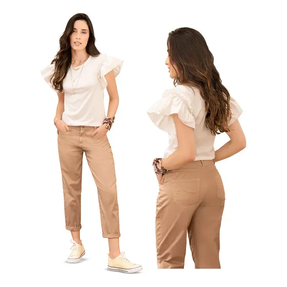 Pantalón Mujer Caramelo Rutta 78617