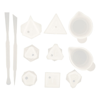 Kit De Dados Epoxídicos Para Dados Con Forma De Letra Kit De Dados Epoxídicos Para Dados Con Forma De Letra