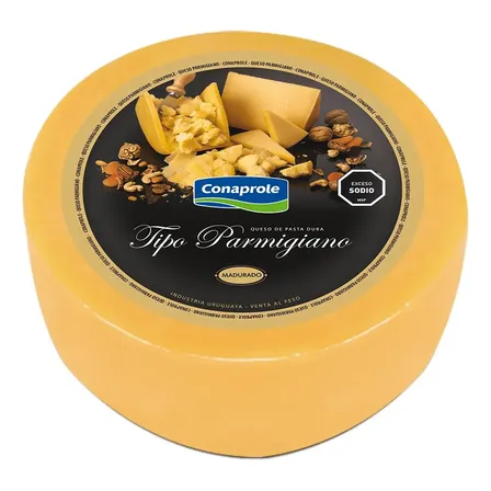 Queso Parmesano Madurado Rueda 6 Kg Aprox. Quesos Uruguayos