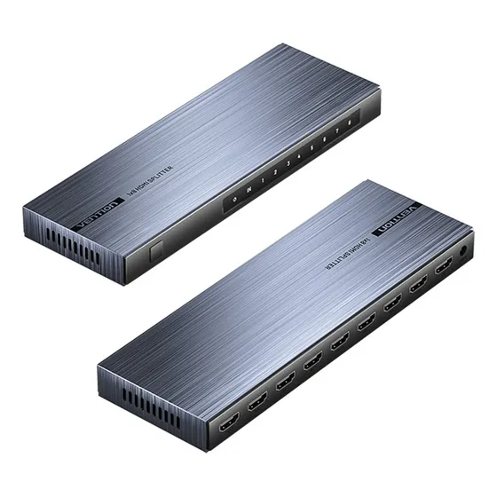 Splitter Hdmi 1x8 Salidas 2k4k Amplificador C/fuente Vention