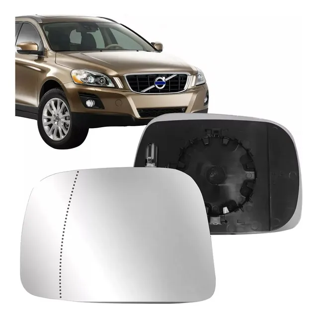 Lente Base Retrovisor Volvo Xc60 09/17 Bifocal Térmico Dir.