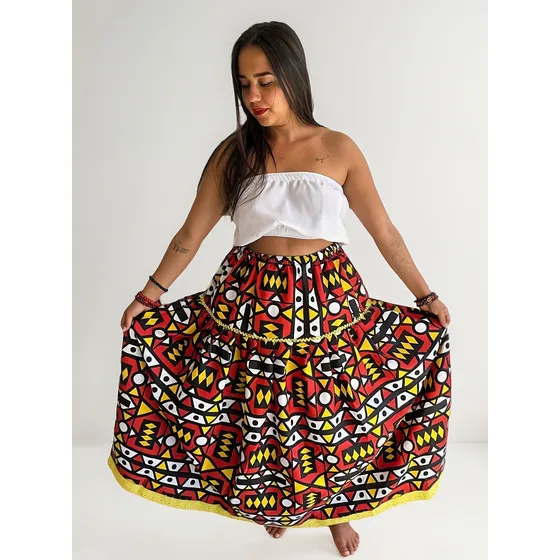 Roupa Saia Oxossi\caboclo\ogum\yemanja Umbanda Candomble