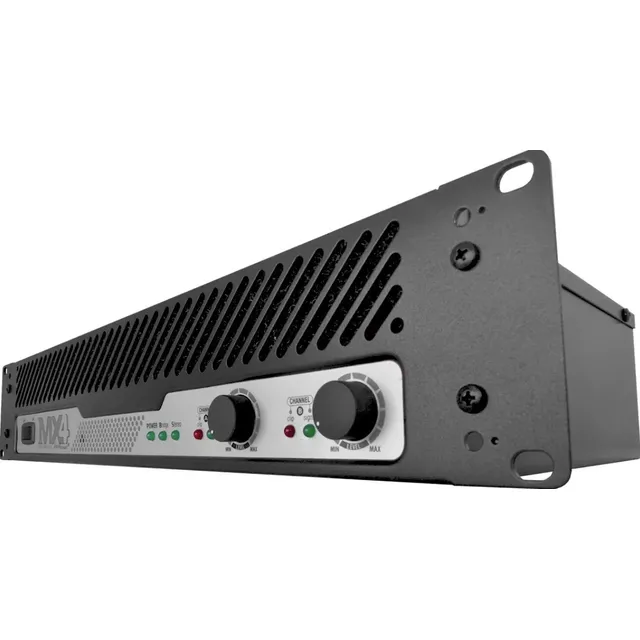 Amplificador Profesional Backstage Mx-4 De 400 Watts Rms !! Color Gris Potencia De Salida Rms 400 W