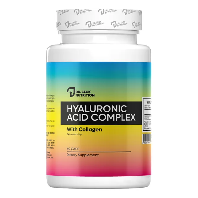 Complejo Acido Hialuronico - 60 Capsulas | Dr Jack Nutrition