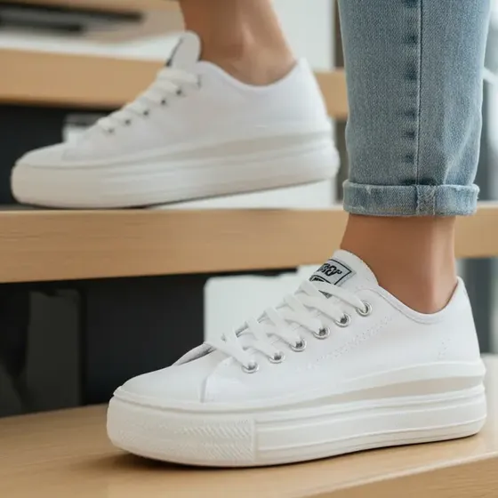 Zapatillas Urbanas Mujer Aster Con Plataforma