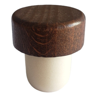 50 Corcho Sintetico Tapa De Madera Color Cafe Chocolate 50 Corcho Sintetico Tapa De Madera Color Cafe Chocolate