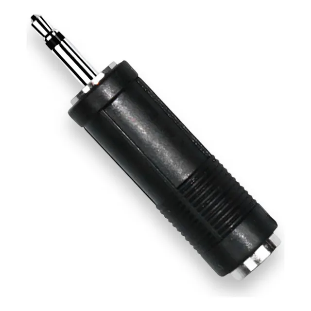 Conector 3,5 Mm Mono Macho A 6,3 Mm Mono Hembra Kirlin