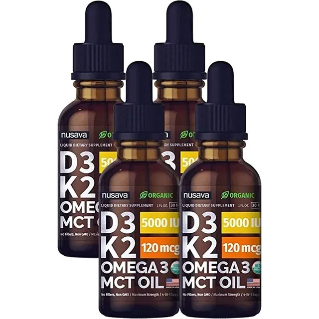 Vitamina D3 K2 Liquida Gotas Colecalciferol Max Absorción