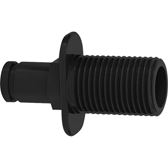 Engate Fácil Prolongado P/ Duchas E Chuveiro Hydra 30mm Acabamento Fosco Cor Preto
