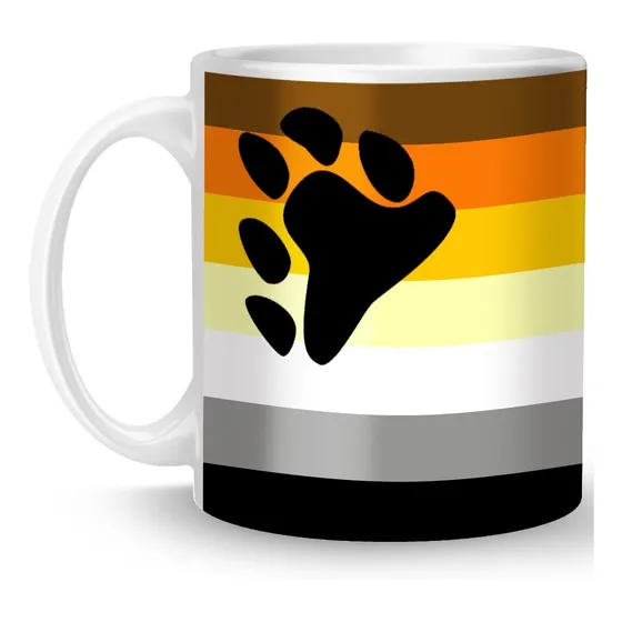 Caneca Lgbt Bandeira Dos Ursos