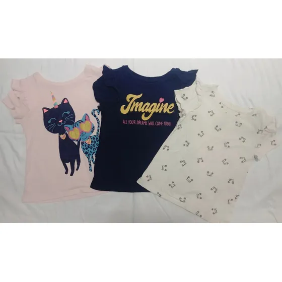 Franelas Niñas Como Nuevas