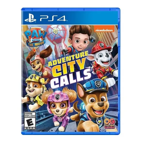 Paw Patrol The Movie: Adventure City Calls Ps4 Juego Físico