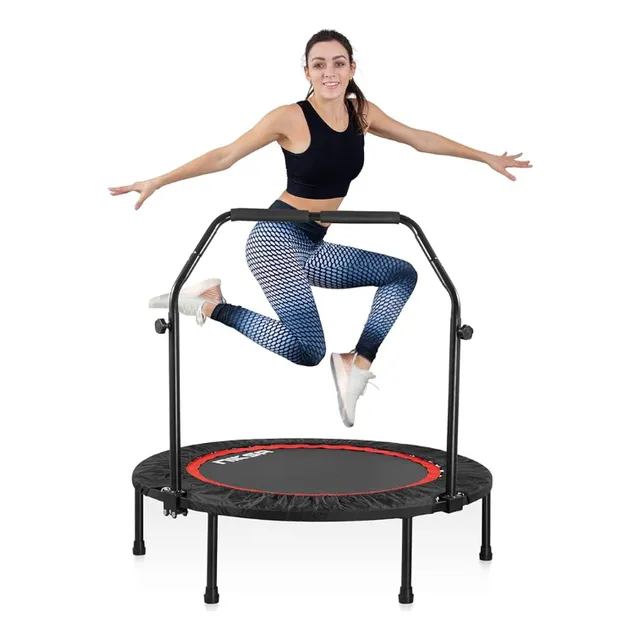 Trampolin De Malla Plegable Salto Gimnasia Ejercicio En Casa