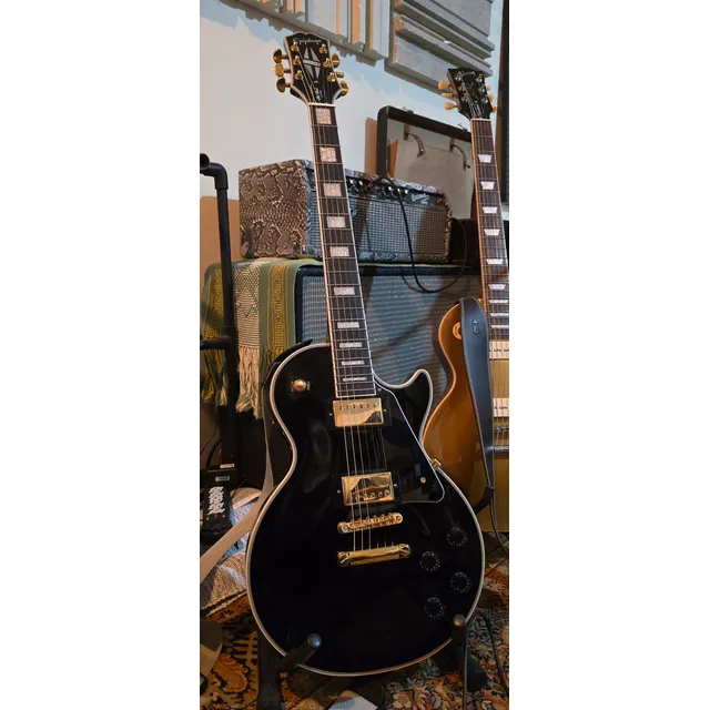 Guitarra EpiPhone Les Paul Custom Black