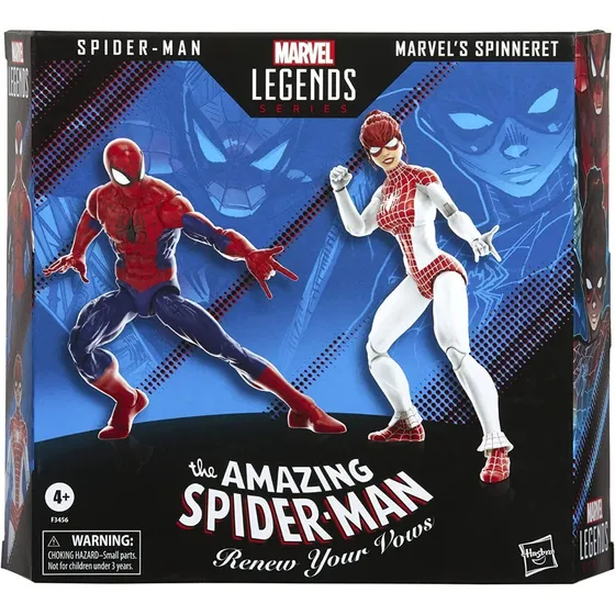 Pack 2 Figuras Spider-man Marvel Spider Man Y Spinneret