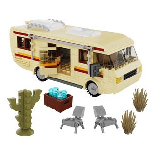 Modelo Block Toy Car Rv De Breaking Ba-d Modelo Block Toy Car Rv De Breaking Ba-d