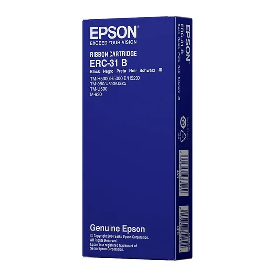 Cinta Epson Erc-31b M-930 Tmu590 H5000 H5200 950 U925 Caraca