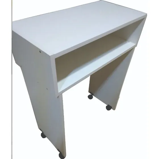 Mesa P/ Manicure Com Rodinhas