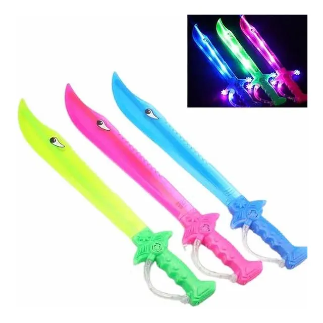Espada Juguete Luces Hacha Sable