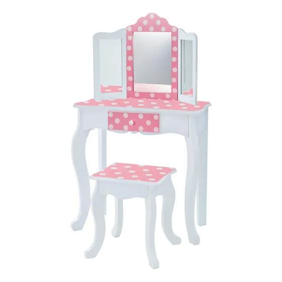 Teamson Kids Pretend Play Kids Vanity, Table Quot; Bxs8y