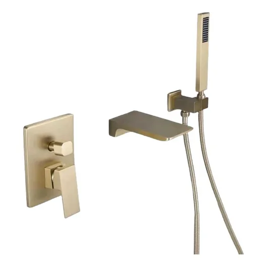 Griferias Para Bañera O Ducha Negro Bronce Dorado Rosa Oro