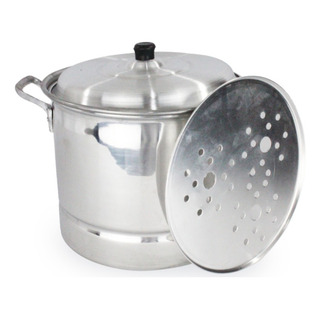 Vaporera De Aluminio No. 26 Capacidad De 12 Litros. Vaporera De Aluminio No. 26 Capacidad De 12 Litros.