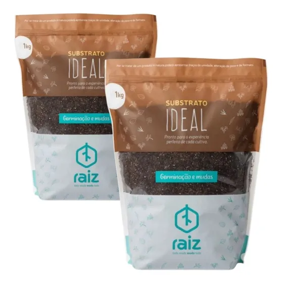  Substrato 2kg Raiz Vaso Autoirrigáveis Nutrientes P Planta