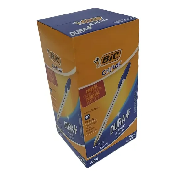 Lápiz Bic® Azul Cristal X50 Unidades