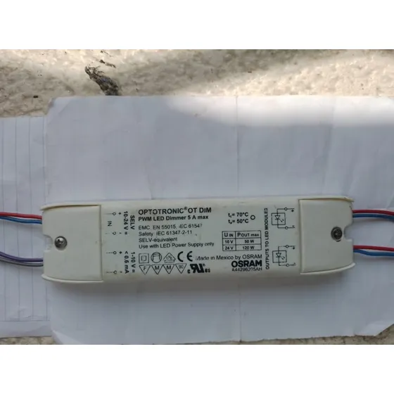 Optotronic Osram Ot-dim Pwm Led Dimm24 V , 0  10 V, 5 A Max