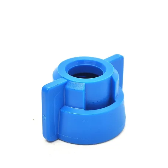 Tapa 1/4 Giro Click Cono Hueco Azul Fumigacion