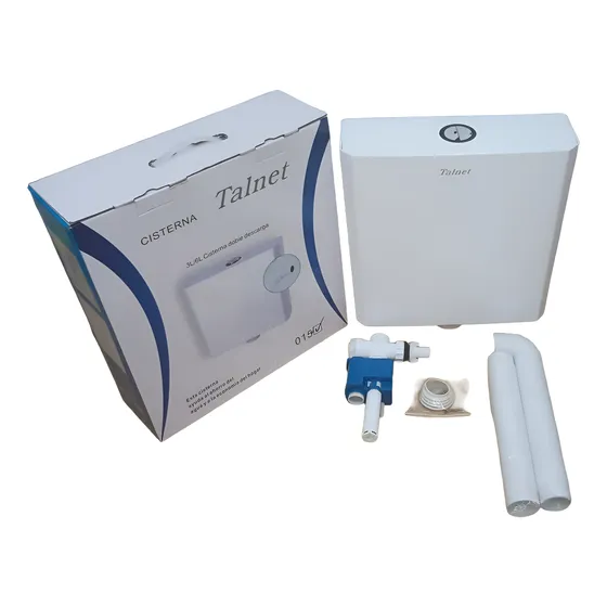 Cisterna De Pared Talnet Doble Descarga 3 Y 6 Litros