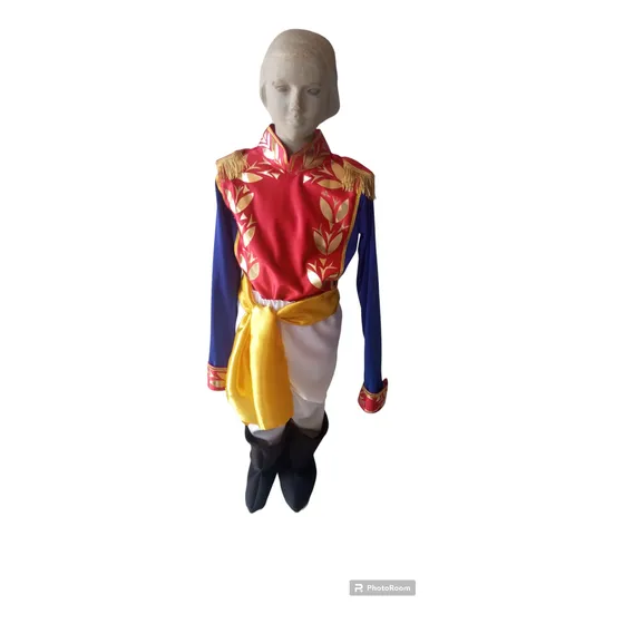 Disfraz Vestuario Simón Bolivar Miranda Paez Jacinto Lara 