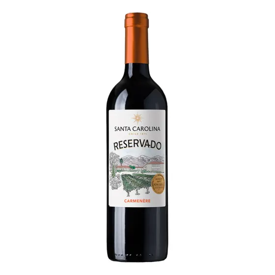 Vinho Chileno Santa Carolina Reservado Carménère 750ml